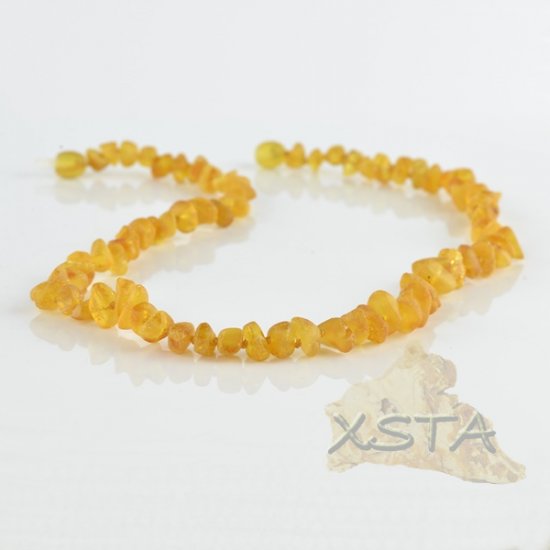 Unpolished amber necklace Adults